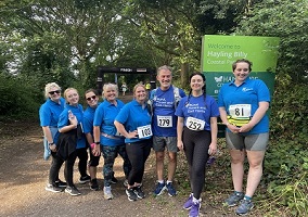 Bluebird Care Takes Part in Hayling Billy 5 Mile Run